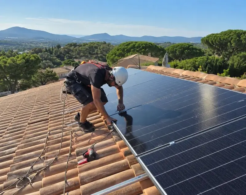 Installateur panneaux solaires Cannes-et-Clairan — pose photovoltaïque sur toiture
